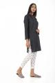 EGO Winter Collection 2019  Ruffle Neck  Black Cotton Kurti For Women. 