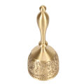 Brass Hand Call Bells Sturdy Handle Loud Ringing Bell For Weddings School Cl LLI. 