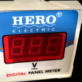 HERO Digital AC VoltMeter High Quality Electric Panel Voltage Meter LED Voltage Indicator AC-220V. 
