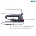 Iron - Istri - Dry Iron - 1000 Watts | 220V - 240V | 50/60Hz - Lightweight Iron - Electric Iron  - Portable Iron - Traveling Iron - Deluxe Metal Cover - Big Thermostatic Pilot Lamp - 2 Years Warranty - Premium Quality.. 