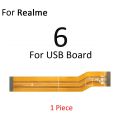 Main Motherboard LCD Display Connector Flex Cable Parts For OPPO Realme 2 3 3i 5 5i 5s 6 6i 6S 7i 7 Pro 4G 5G. 