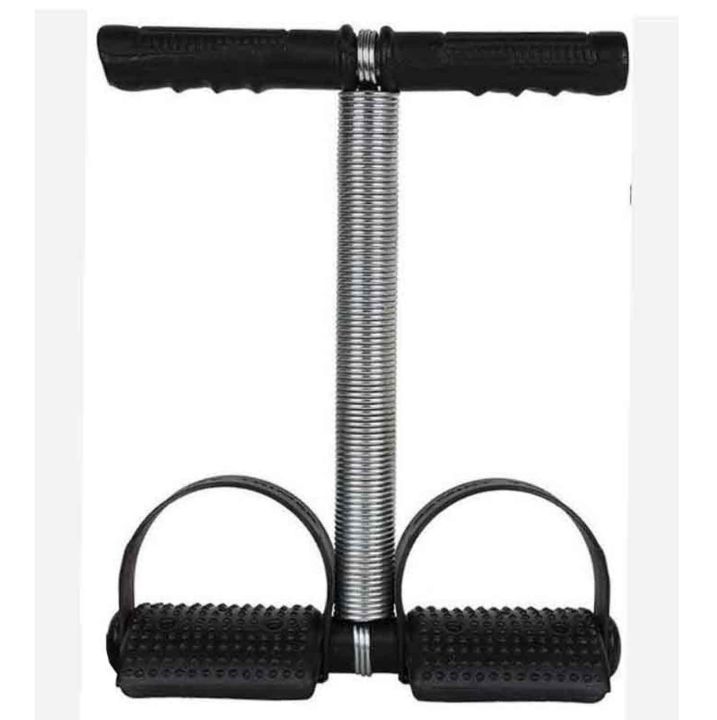 : "Single Spring Tummy Trimmer - Effective Core, Leg, and Arm Workout Tool"