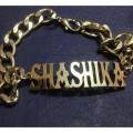 Namely accessories 22k Silver-Plated Personalized Name Bracelet For Men/boys-TJ-10000. 