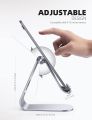 Tablet Stand Adjustable, Lamicall Tablet Stand : Desktop Stand Holder Dock Compatible with Tablet Such as iPad Pro 9.7, 10.5, 12.9 Air Mini 4 3 2, Nexus, Tab (4-13") - Silver. 