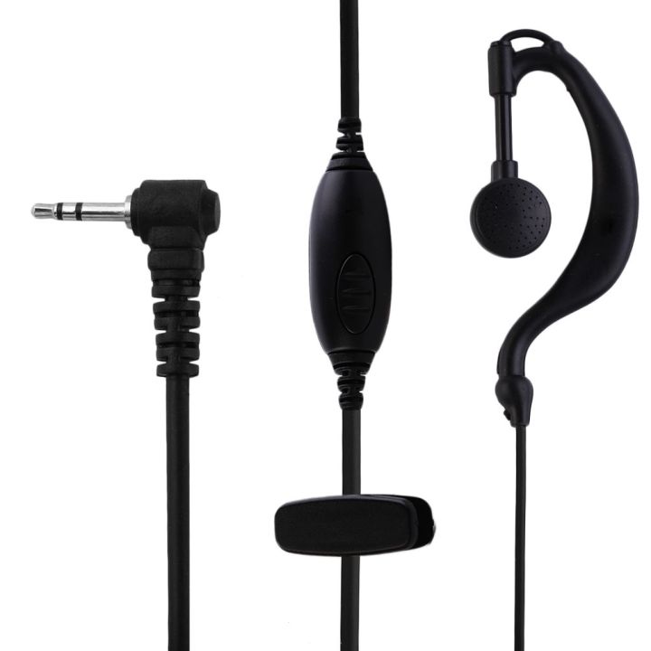 Professional%202.5mm%20G%20Shape%20Clip%20Ear%20Headset/Earpiece%20Mic%20For%20Motorola-black%20-%20Image%202