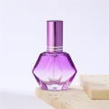 Perfume Bottle Travel Atomizer Refillable Bottle Diamond Shaped Fine Mist. 