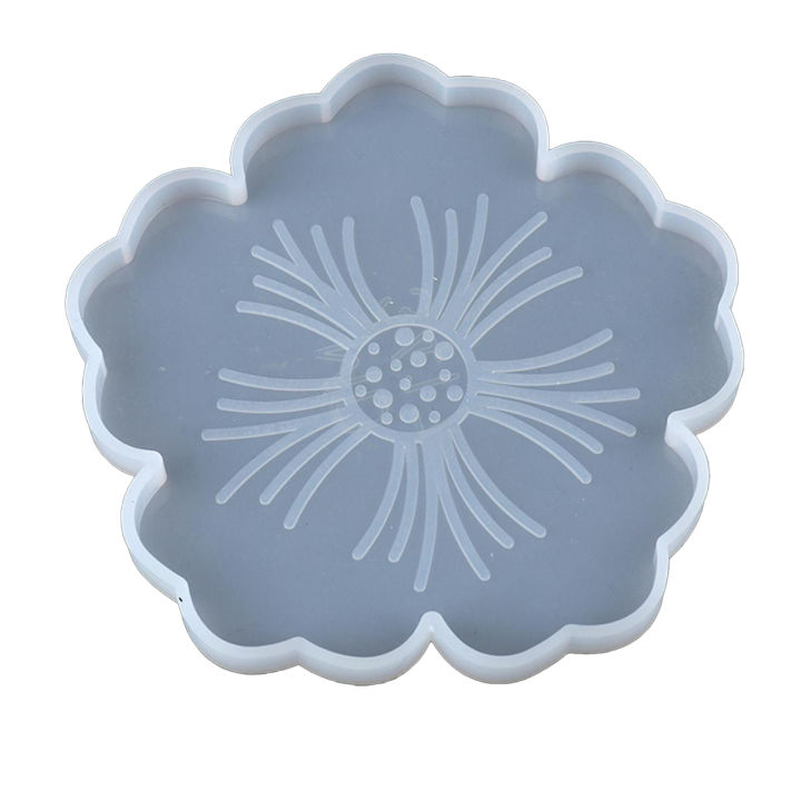 Sakura Tea Tray Coaster Silicone Mold For DIY For Epoxy Resin Molds Making Tools Lonni