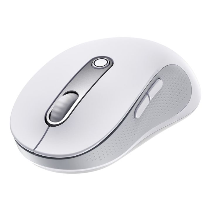 Baseus F02 Ergonomic Wireless Mouse, Dual-Mode Bluetooth 5.2 and 2.4Ghz Connectivity, Silent Buttons, 5 DPI Modes