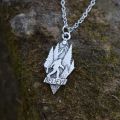 1pcs mountain I believe Full Moon Sasquatch necklace Bigfoot Jewelry. 