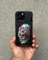 Nimmy friends original 3d embroidery case in genuine leather beast series case for apple iPhone 14 pro max Casemart pakistan. 