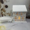 White Cement Mold 4-Piece Silica  Silicone Mold Diy Mold for Home Decor Gift Making Craft Enthusiasts Resin Crafting. 