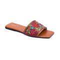 Bata Maroon Chappals For Women. 