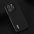 For iPhone 15 Pro Max ABEEL Leather Wave Black Edge Phone Case. 