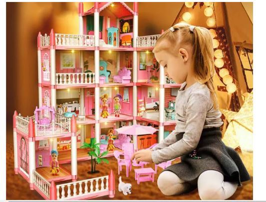 Princess Doll Barbie Doll House Decorating Games Pretend Games
