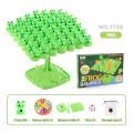 Montessori fun frog balance tree interactive board game toy, concentration balance training children's stacking toys Balancing Board Game - Balancing Tree Frog Stacking Game, Montessori Frog Balancing Tree Educational Developmental Toy. 
