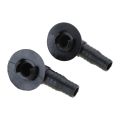 2pcs Air Conditioner Drain Outlet Connector Drain Pipe Elbow Tool Universal External Unit Spout Connector ACPipe Parts 95AC. 