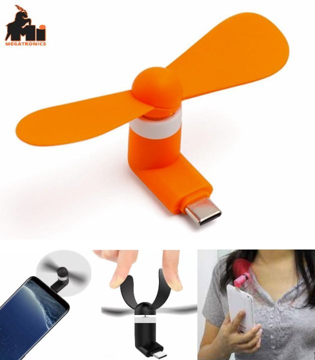 Type-C Mini USB Phone Fan Type C Mini USB smartphone Fan USB Fan