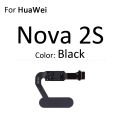 Touch ID Fingerprint Sensor Scanner Connector Flex Cable Parts For HuaWei Nova 2S 2i 2 Plus LiteBack Home Return Button Key. 