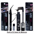 Yanqina Pack Of  2 High Quality Eyeliner & Mascara. 
