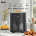 Haier Black 5L Air Fryer - HAF50DB - Digital - Stylish Colors - Premium Design - One Year Unit Replacement Warranty. 