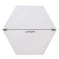 1 Piece Of 12X12 Inches hexagon Canvas For Painting - 12 x 12 hexagon Canvas Board. 