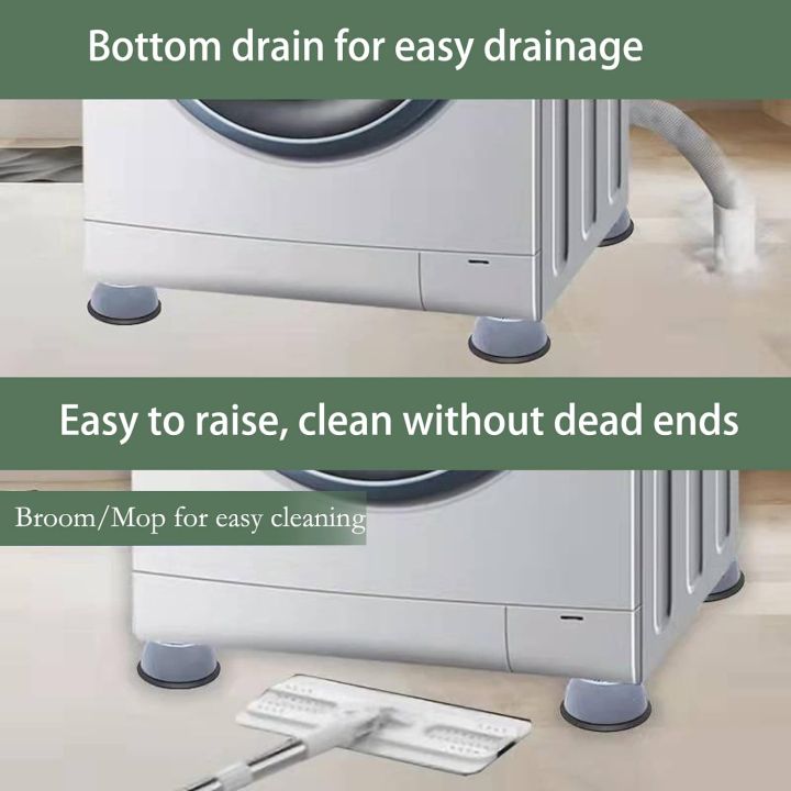 Pack%20of%204%20Anti%20Vibration%20Washing%20Machine%20Feet%20Mats%7C%20Anti%20Slip%20Skid%20Noise%20Cancelling%20Lifting%20Base%20Universal%20Size%20Washer%20Dryer%20Shock%20Absorber%20Dampers%20Stand%20Pads%7C%20Rubber%20Legs%20Foot%20Pads%20for%20Furniture%20Fridge%20Refrigerator%20Kitchen%20and%20Home%20Appliance%20-%20Image%204