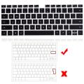 Huawei MateBook 14/D14/D15/X 2020/X Pro 13.9/honor MagicBook 14/15/pro 16.1 laptop keyboard cover black protecter film. 