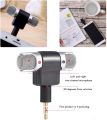 Mini Wireless Microphone for iPhone & Android – Portable Mic for Vlogging, Live Streaming, Gaming & Recording – Compact 3.5mm Mobile Mic with Clear Audio. 