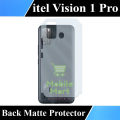 itel Vision 1 Pro Back Protector Carbon Fiber Matte Soft Skin Sheet For itel Vision 1 Pro. 