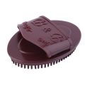 Trendy Handheld Anti Cellulite Full Body Massage Brush Slimming Beauty - dark Red. 