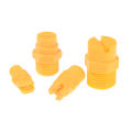 Plastic Vee Jet Flat Fan Spray Nozzle 1/8" 1/4" 3/8" 1/2" Industrial Cleaning SEVICH. 