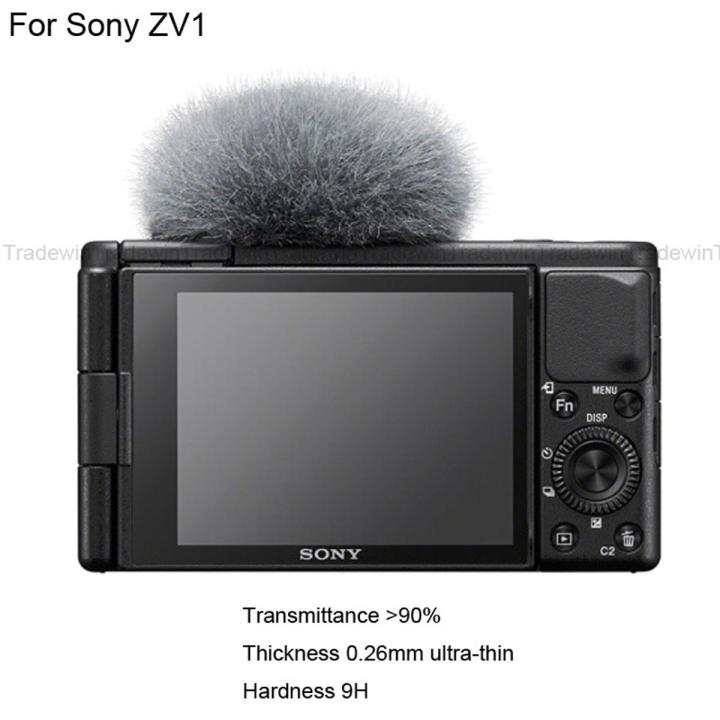 Tempered Glass Screen Protector For Sony ZV1 ZV-E10 A5000 A5100 A6000 A6100 A6300 A6400 A6500 A6600
