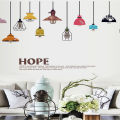 Sk9144 Colorful Light Lamp Wall Sticker. 