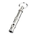 MA Adjustable Whistle Sound with Keychain Pet Training Stainless Steel Whistle. 