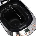 Geepas Automatic Bread Maker, 550W  Gluten Free Digital Bread Maker Machine, Homebake 1.5LB, 12 Preset Functions Fastbake  2 Loaf Sizes & 3 Crust Control  13 Hours  Non-Stick Bread Pan, White. 