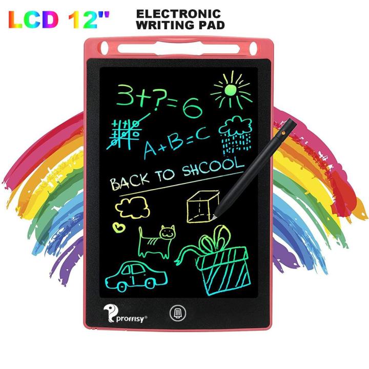 12 INCHES LCD Writing Tablet Pad For Kids Electric Drawing Board