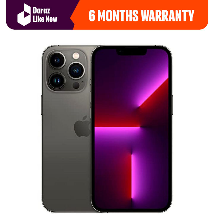 Apple iPhone 13 Pro 128GB Factory Unlocked - PTA Approved (FREE CHARGER & COVER) - Daraz like new phones