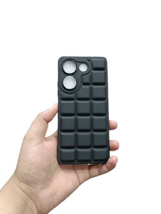 Tecno Camon 20 / Camon 20 Pro Back Cover Soft Puffer Down Jacket Matt Back Case Camon 20