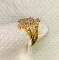 women and girls 22k gold plated casting finger ring. 