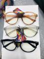 Original  Round Transparent Glasses for Men/Women Clear Lens Glasses Frame Optical with box. 