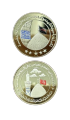 Karbala Coin with valvet box / سکہ کربلا. 