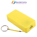 Plastic Dual USB Power Bank Case for 2 Cells, Micro USB 18650 Battery Holder (Cells Not Included). 