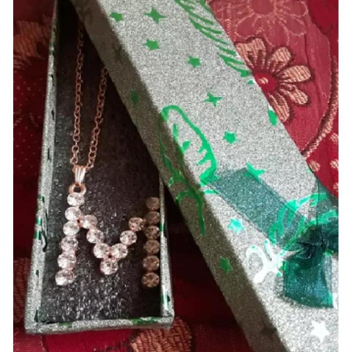 Fancy Locket with Alphabet “M” for Girls