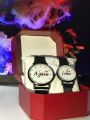 Customize Name Magnet Chain Watch For Couple Watch (PERFECT GIFT FOR YOUR LOVED ONES). 