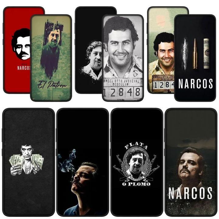 Pablo Escobar Narcos Wallpaper Phone Casing for Xiaomi Redmi Note 11 10 9 8 Pro 9S 10S 11S 9A 9C NFC 9T 10A 10C 8A Cover Case