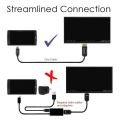 Micro HDMI to HDMI 1080p Cable TV AV Adapter 1.8m Mobile Phones Tablets HDTV. 