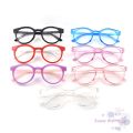 1 Pcs Children Kids Anti Blue Ray Glasses Silicone Frame Flat Anti-radiation Clear Lensanti radiation eyeglasses for kids Kids Eyeglasses. 