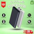 10000mAh Fast Power Bank - 10000 mah Power Bank 10000 mah Fast Charging For iPhone, Samsung, Xiaomi, mi Battery - Fast Charge Power Bank 10000 mah for phone - joker power bank 10000 mah , elec power bank 10000 mah. 