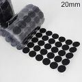 Velcro dots Sticky 40 pairs White and Black 2cm diameter Velcro tape self adhesive Magic Hook Loop Round Pads Art and Craft Material Supplies. 