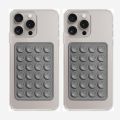 Silicone Suction Pad Phone Holder Self-Adhesive Double Side Rubber Mat | Adhesive Rubber Suction Holder Silicon Square Silicon Pad For mobile phone. 